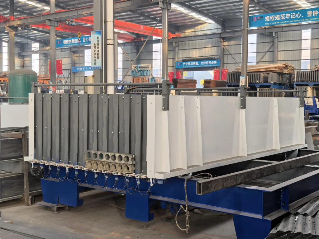 concrete fence machine
